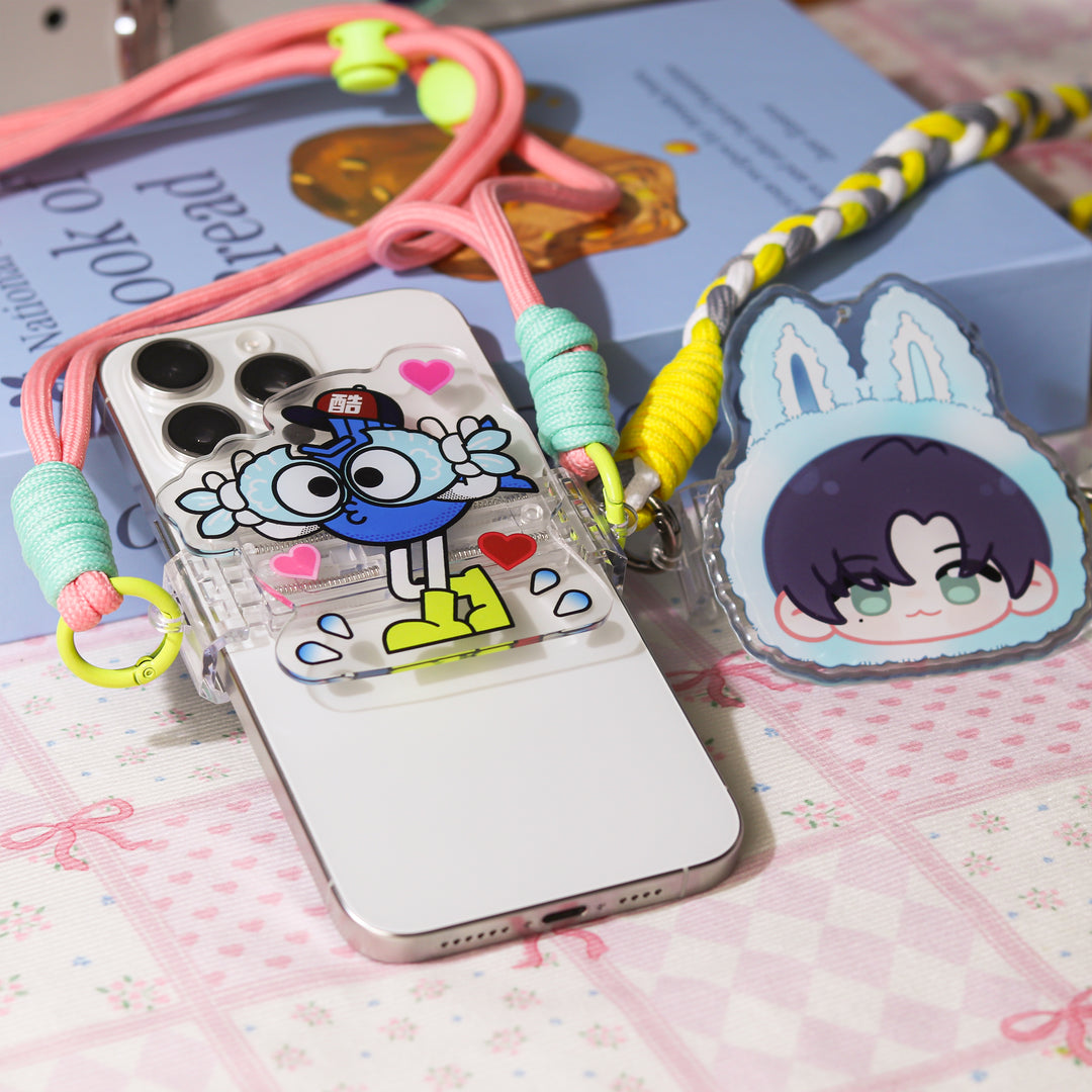 Custom Acrylic Charms Phone Lanyards