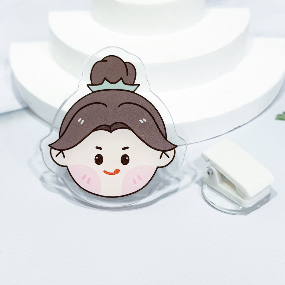 Custom Rotating Acrylic Binder Clips