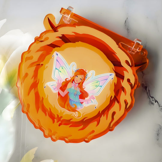 Custom Acrylic Hinged Mirror Keychains