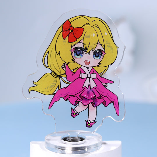 Custom Spinning Acrylic Standee