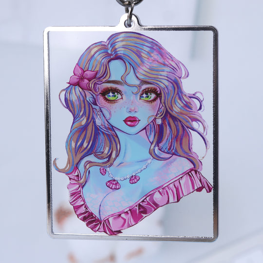 Custom Hot Stamping Acrylic Keychains