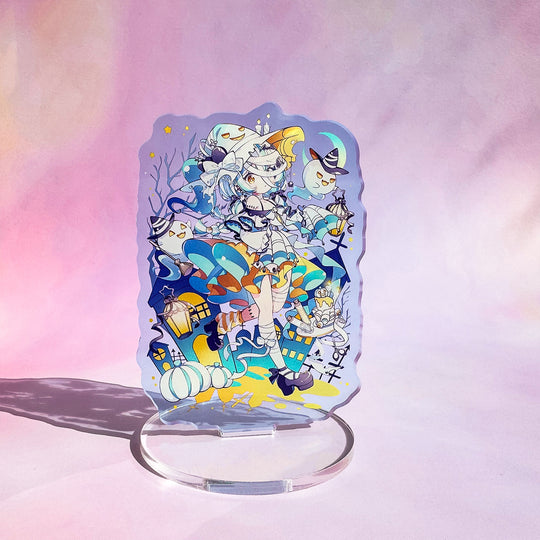 Custom Translucent Colored Acrylic Standees