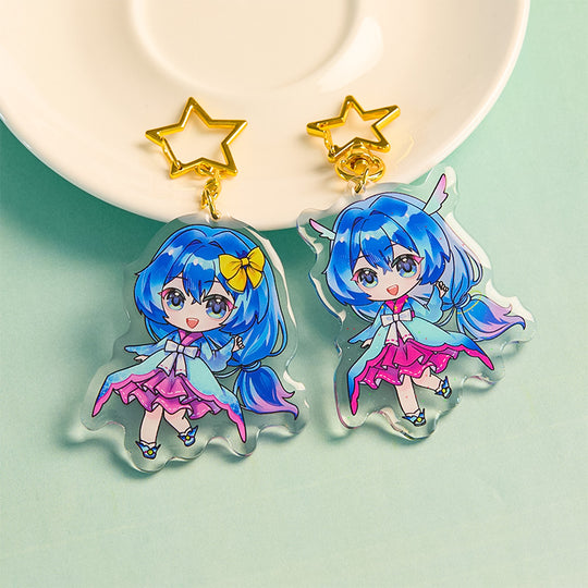 Custom  Epoxy Acrylic Keychains