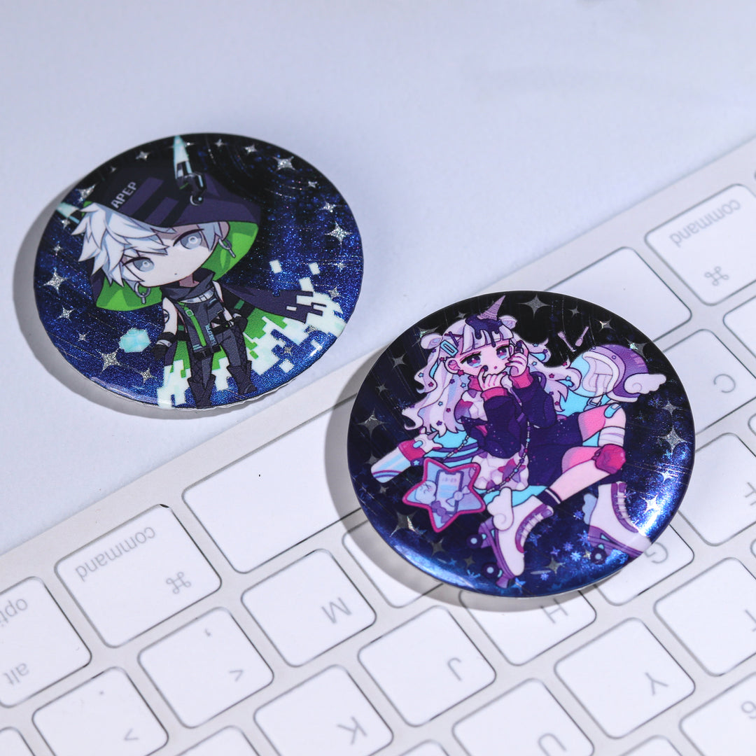 Custom Round Button Pins