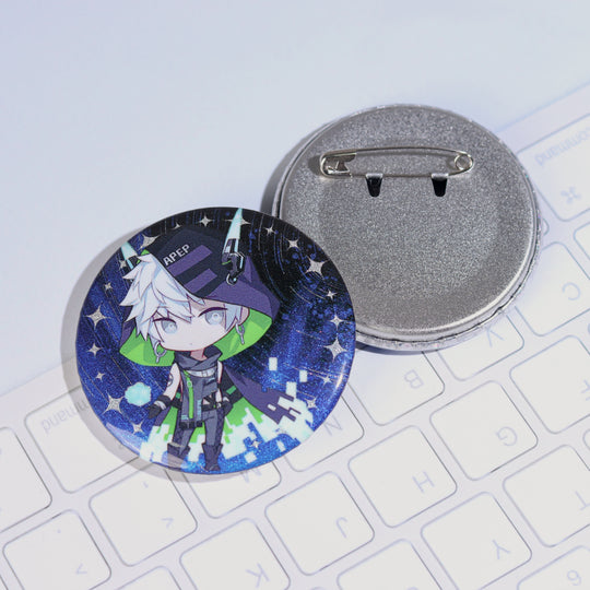 Custom Round Button Pins