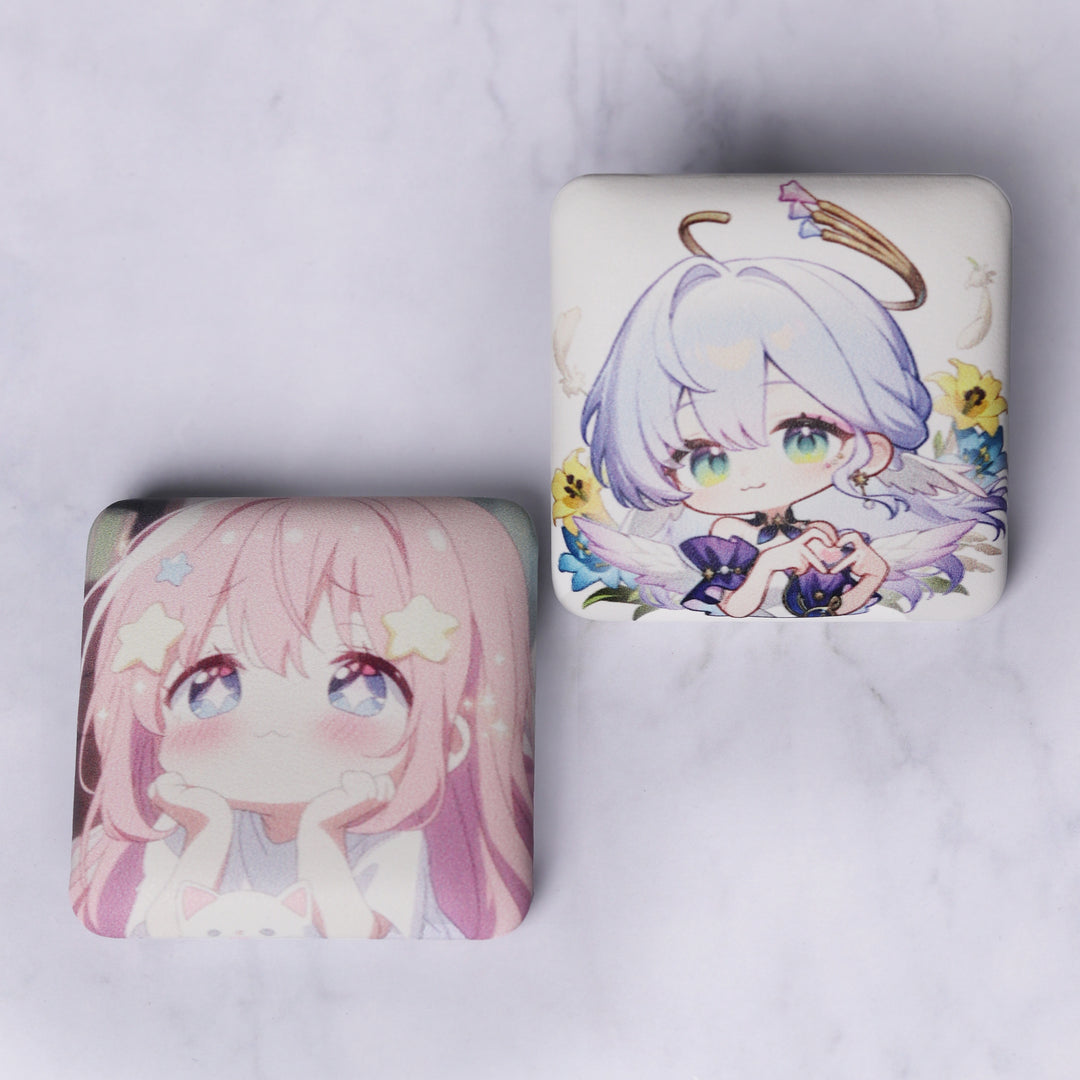 Custom PU Square Badge