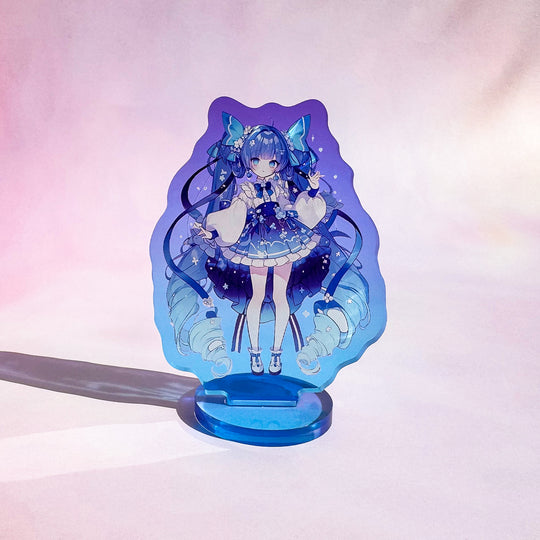 Custom Translucent Colored Acrylic Standees