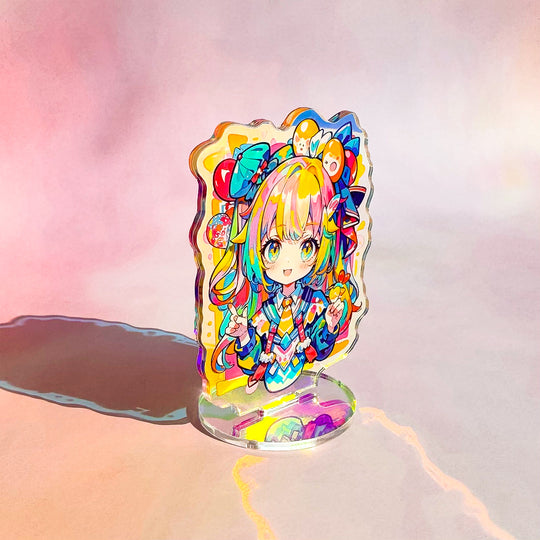Custom Rainbow Acrylic Standees