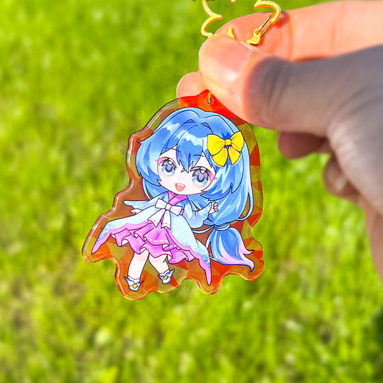 Custom Translucent Colored Acrylic Keychains