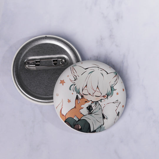 Custom PU Round Badge