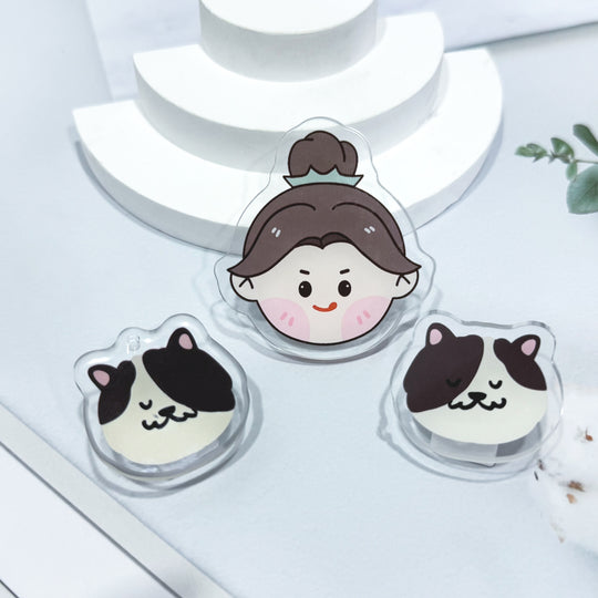 Custom Magnet Acrylic Binder Clips