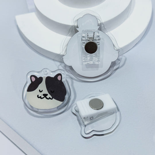Custom Magnet Acrylic Binder Clips