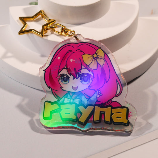 Custom Holo Colorful Acrylic Keychains
