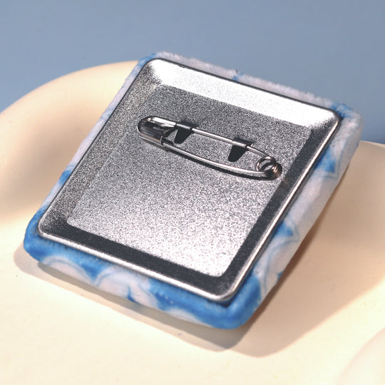 Custom Plush Square Badge