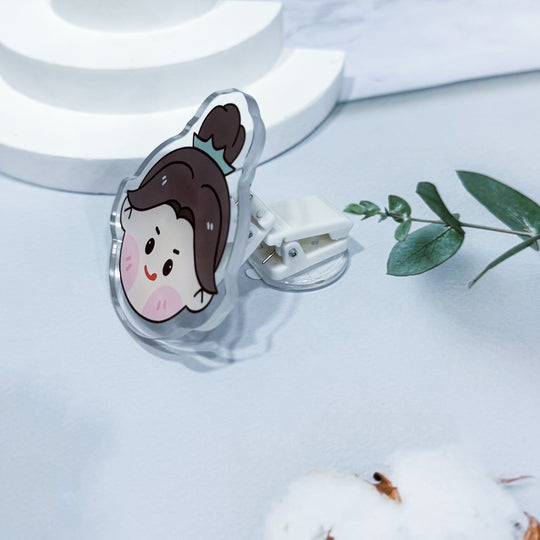 Custom Rotating Acrylic Binder Clips