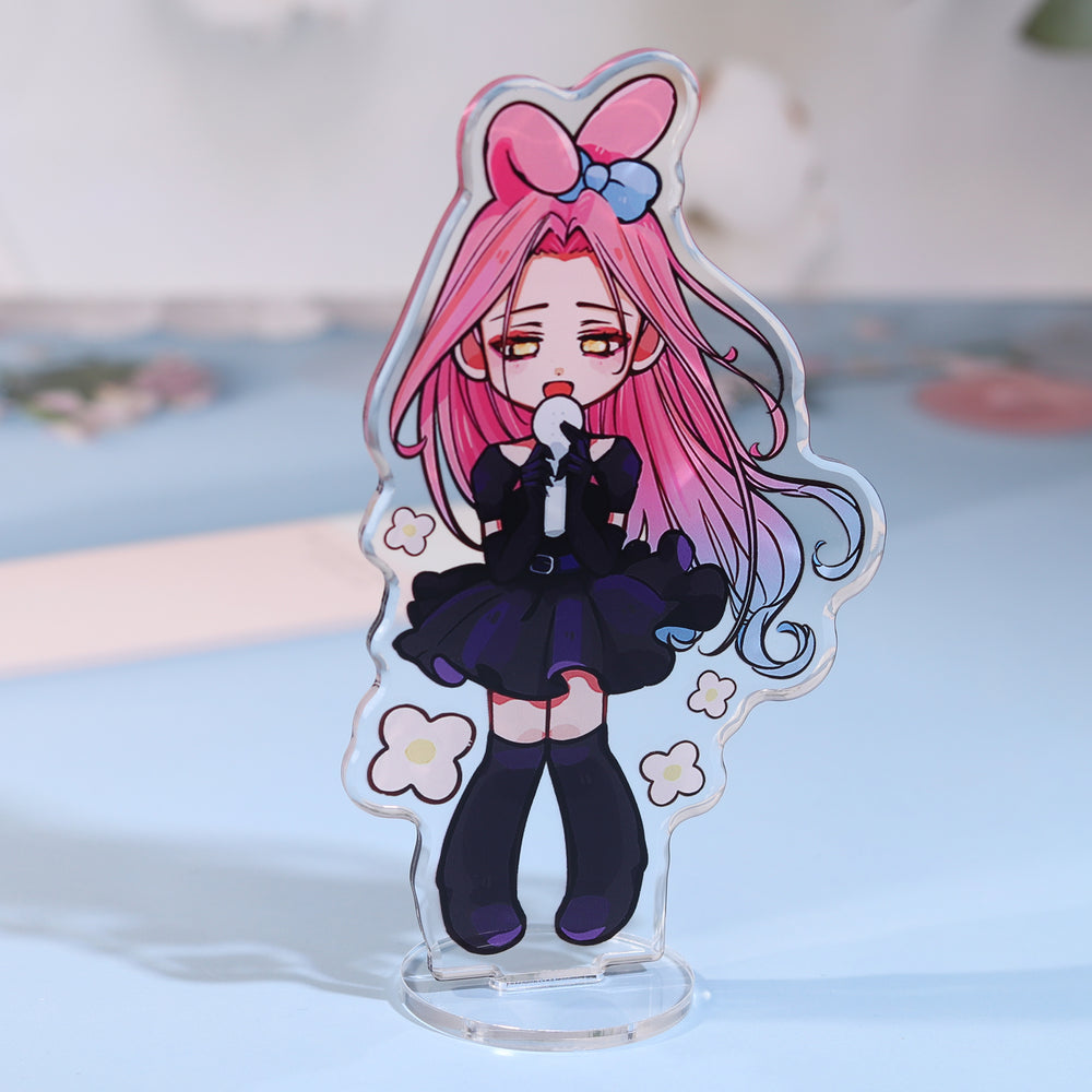 Custom Crystal Acrylic Standees