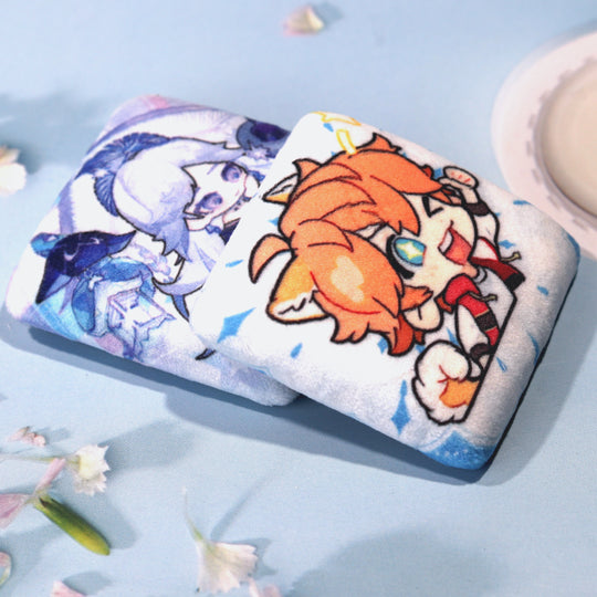 Custom Plush Square Badge