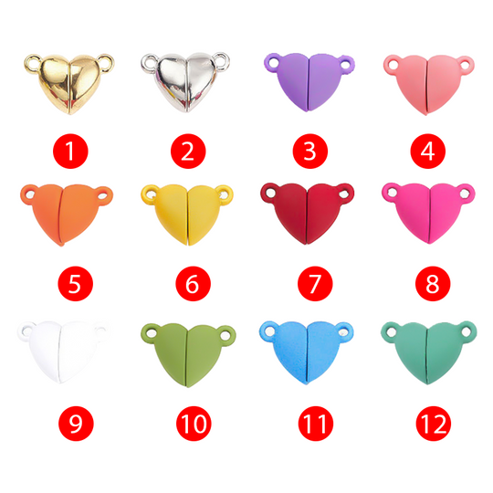 Custom Heart Magnet Acrylic Keychains