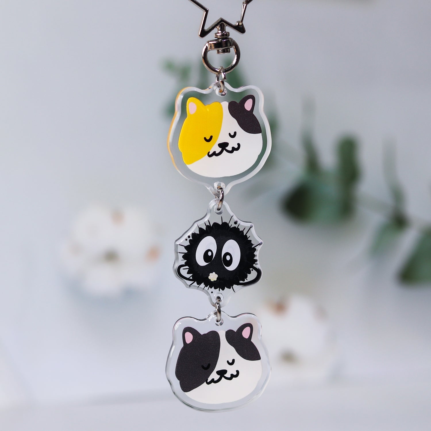 Custom Series Connection Clear Acrylic Keychains/Charms