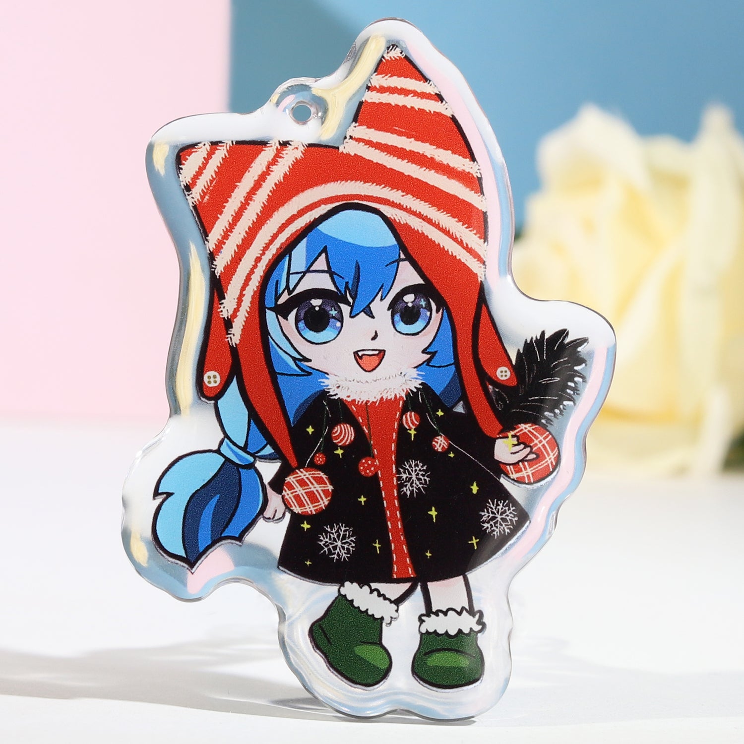 Custom  Epoxy Acrylic Keychains