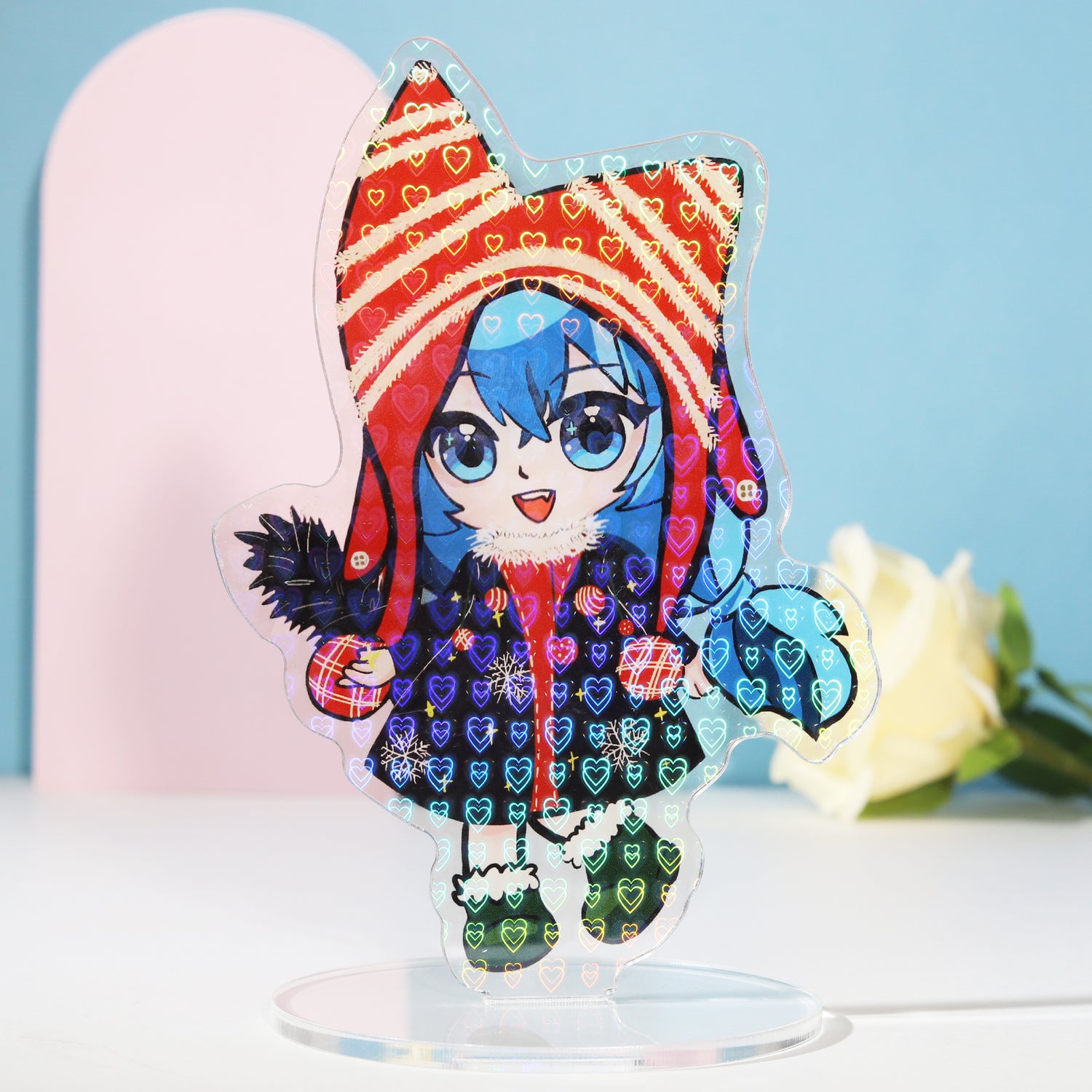 Custom Holographic Acrylic Standees