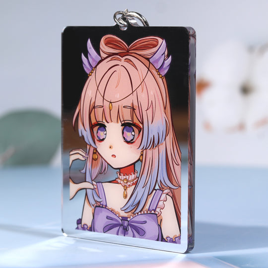 Custom Mirror Acrylic Keychains/Charms