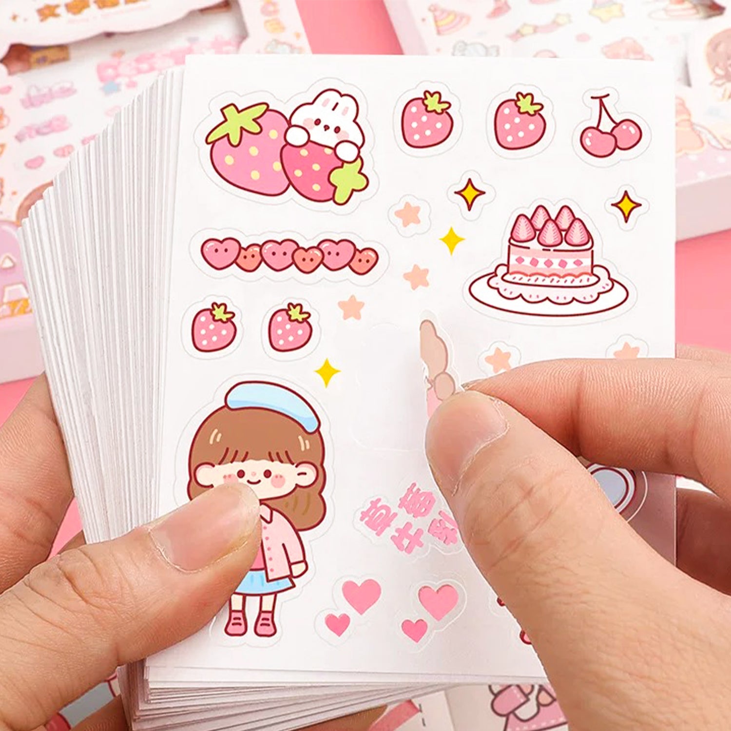 Custom Kiss Cut Stickers Sheets