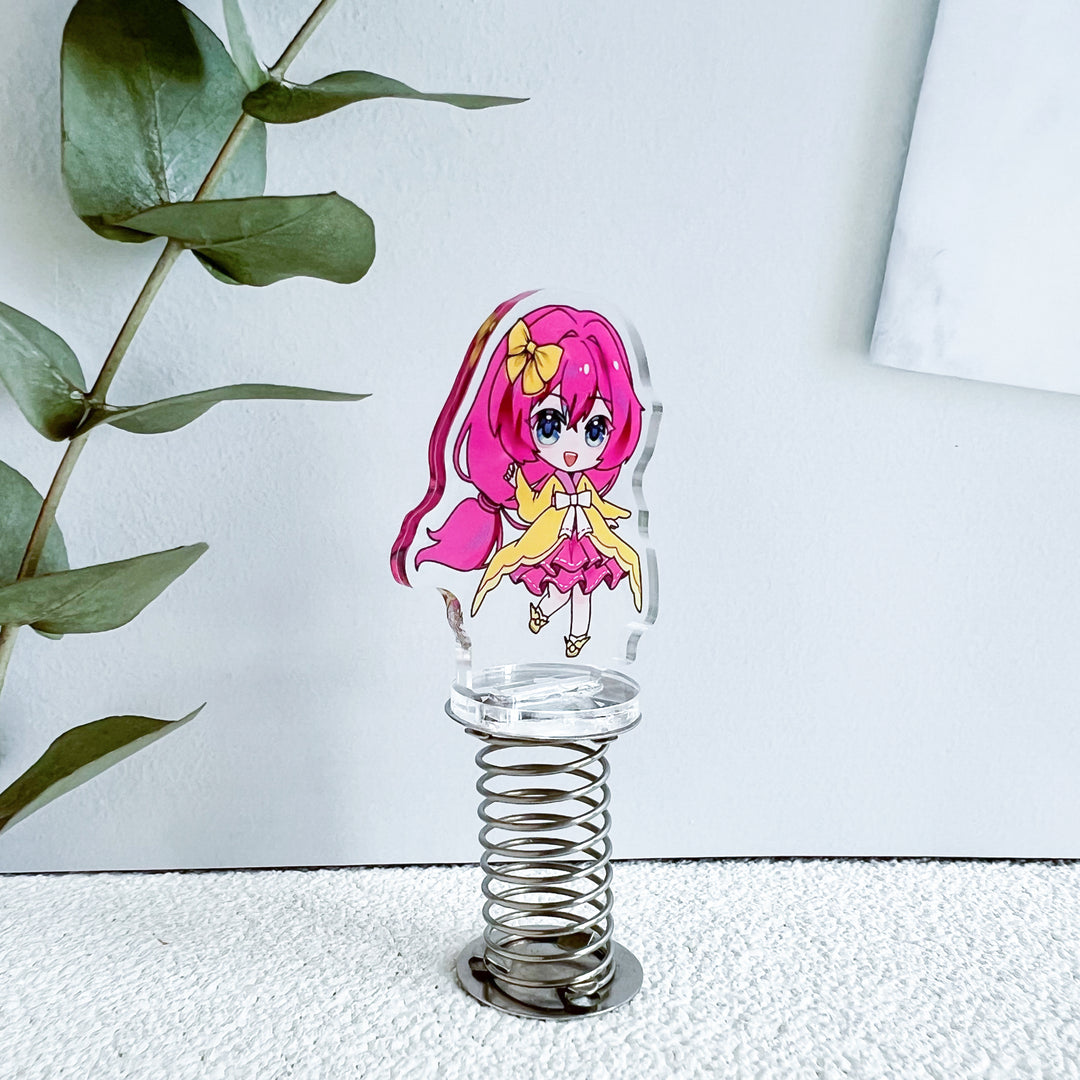 Custom Spring Shaker Acrylic Standees