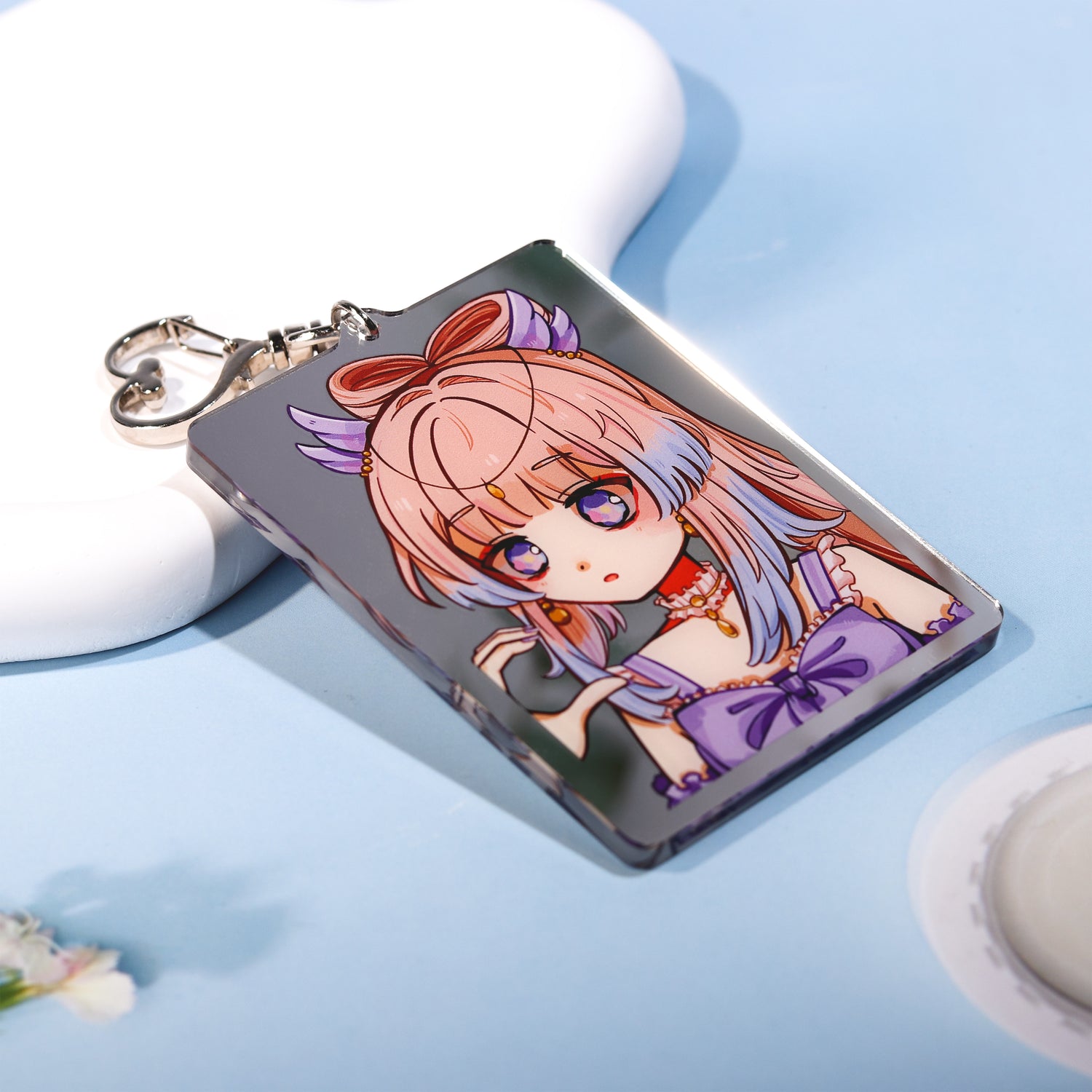 Custom Mirror Acrylic Keychains/Charms