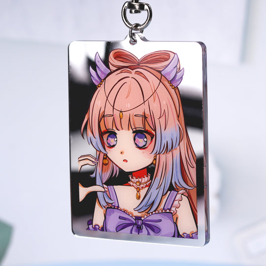 Custom Mirror Acrylic Keychains/Charms