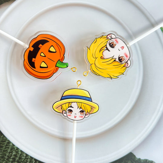 Custom Acrylic Lollipop Keychains