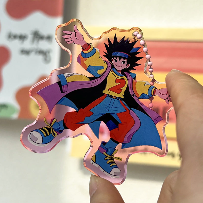 Custom Translucent Colored Acrylic Keychains