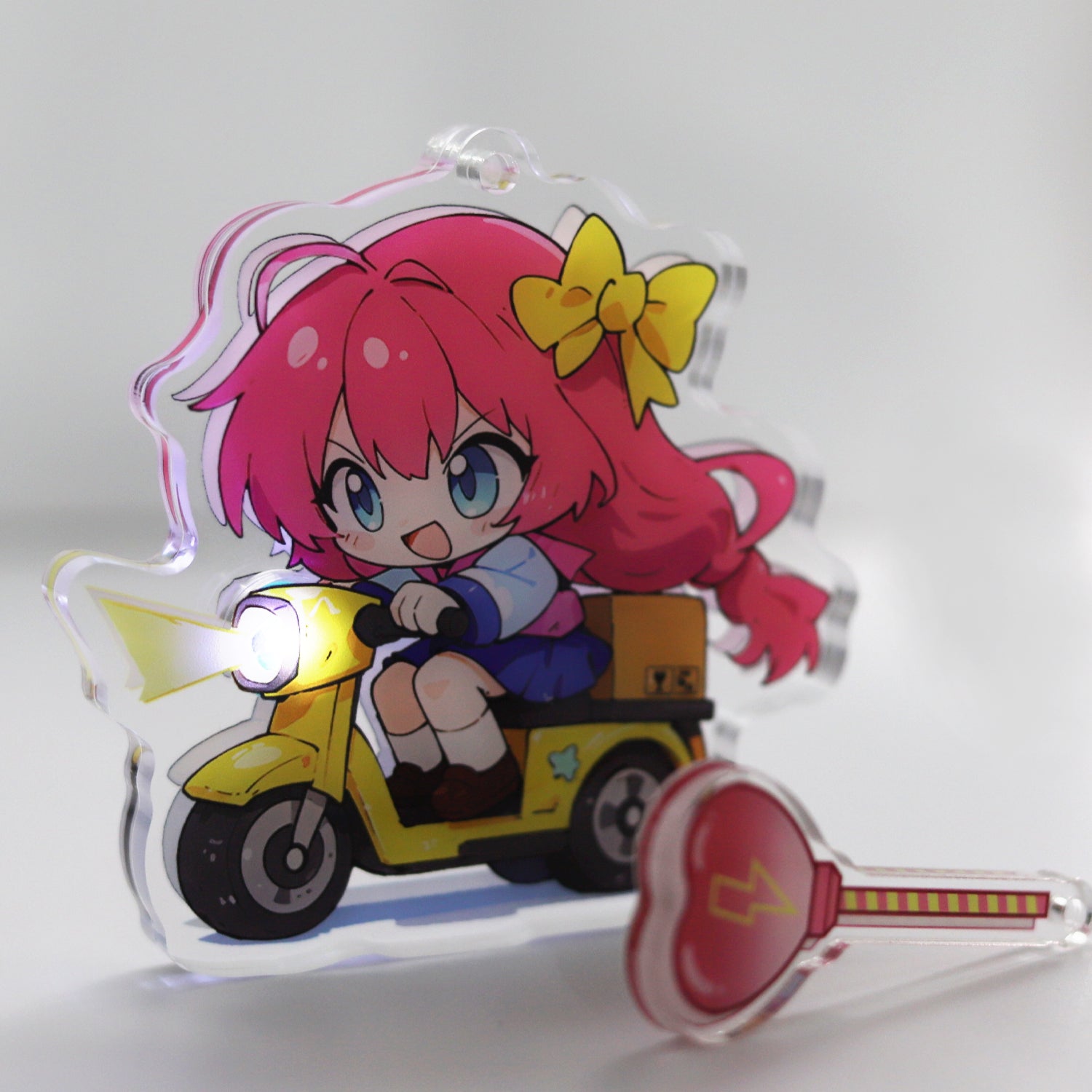 Custom Shiny Light Acrylic Charms