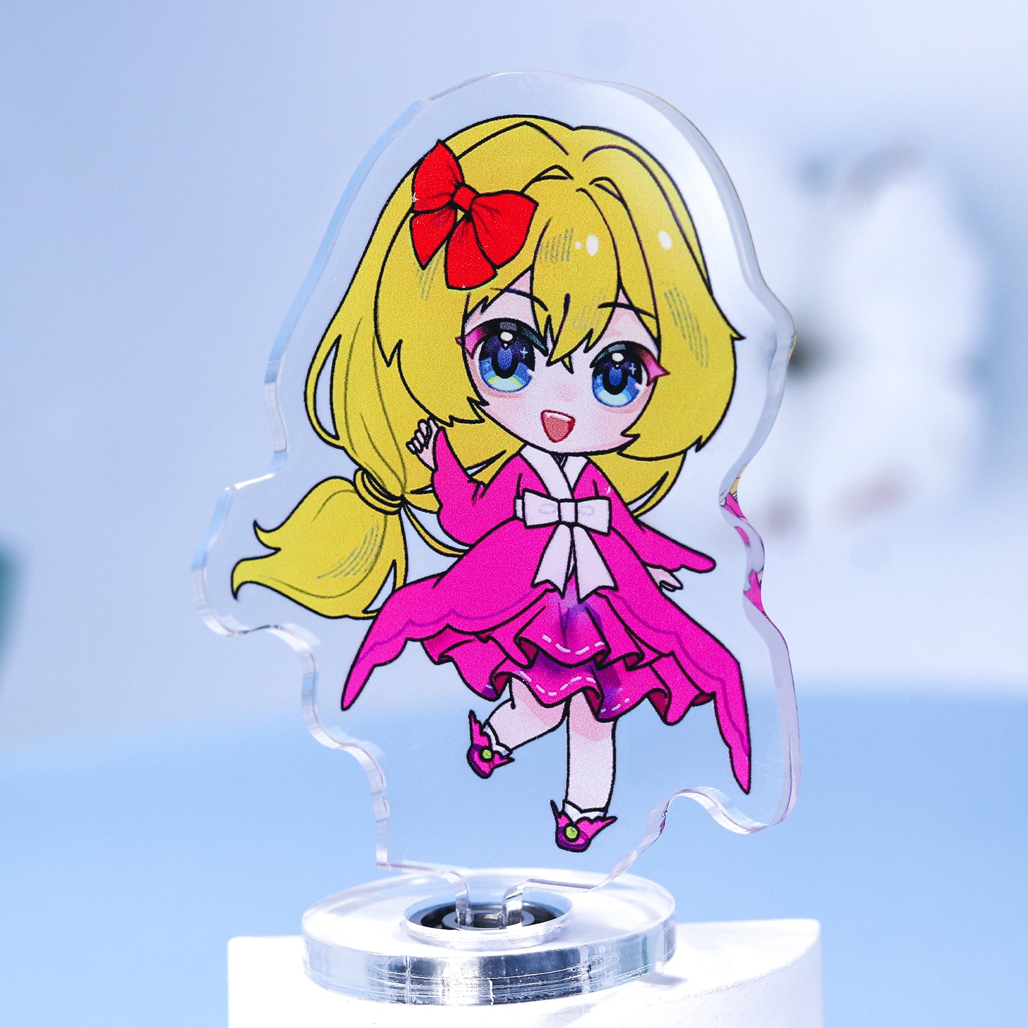 Custom Spinning Acrylic Standee