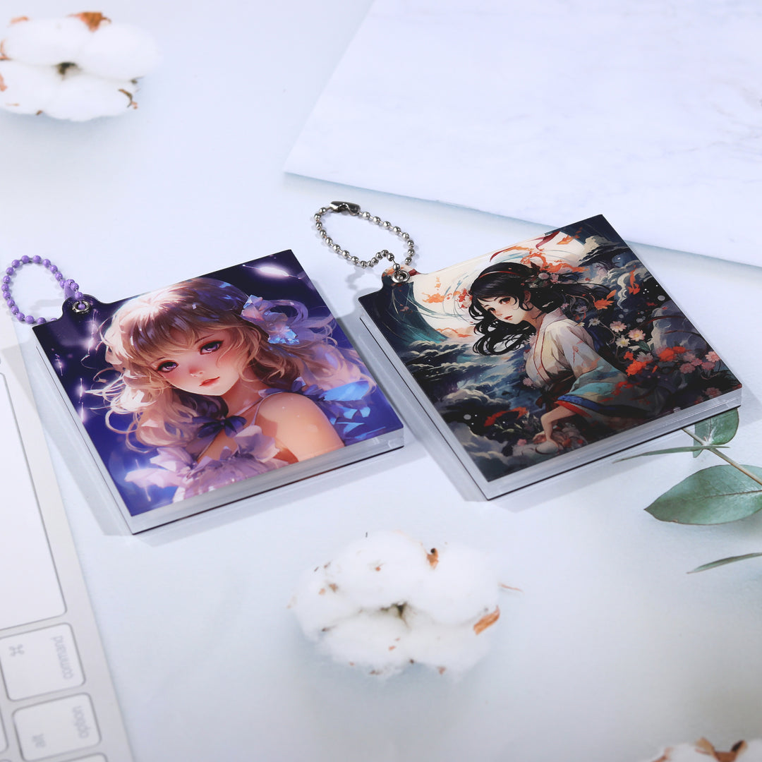 Custom Changeable CD Keychains