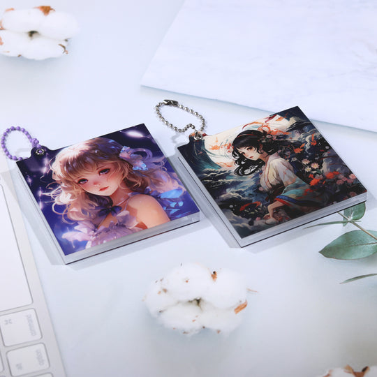 Custom Changeable CD Keychains