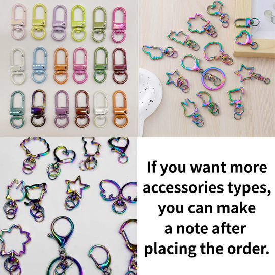 Custom  Epoxy Acrylic Keychains