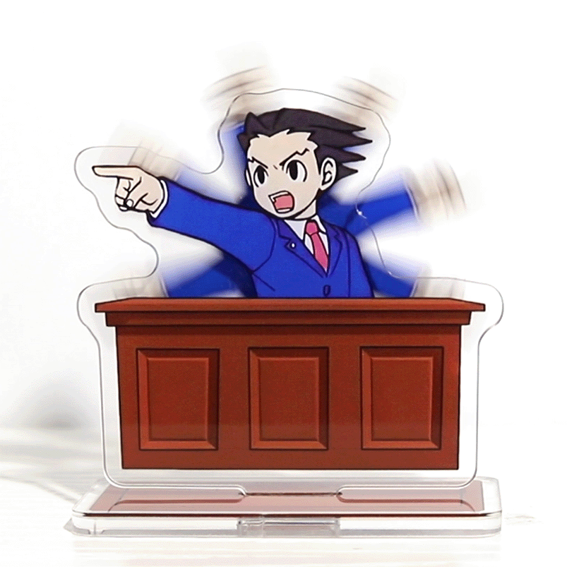 Custom Acrylic Spinning Standees