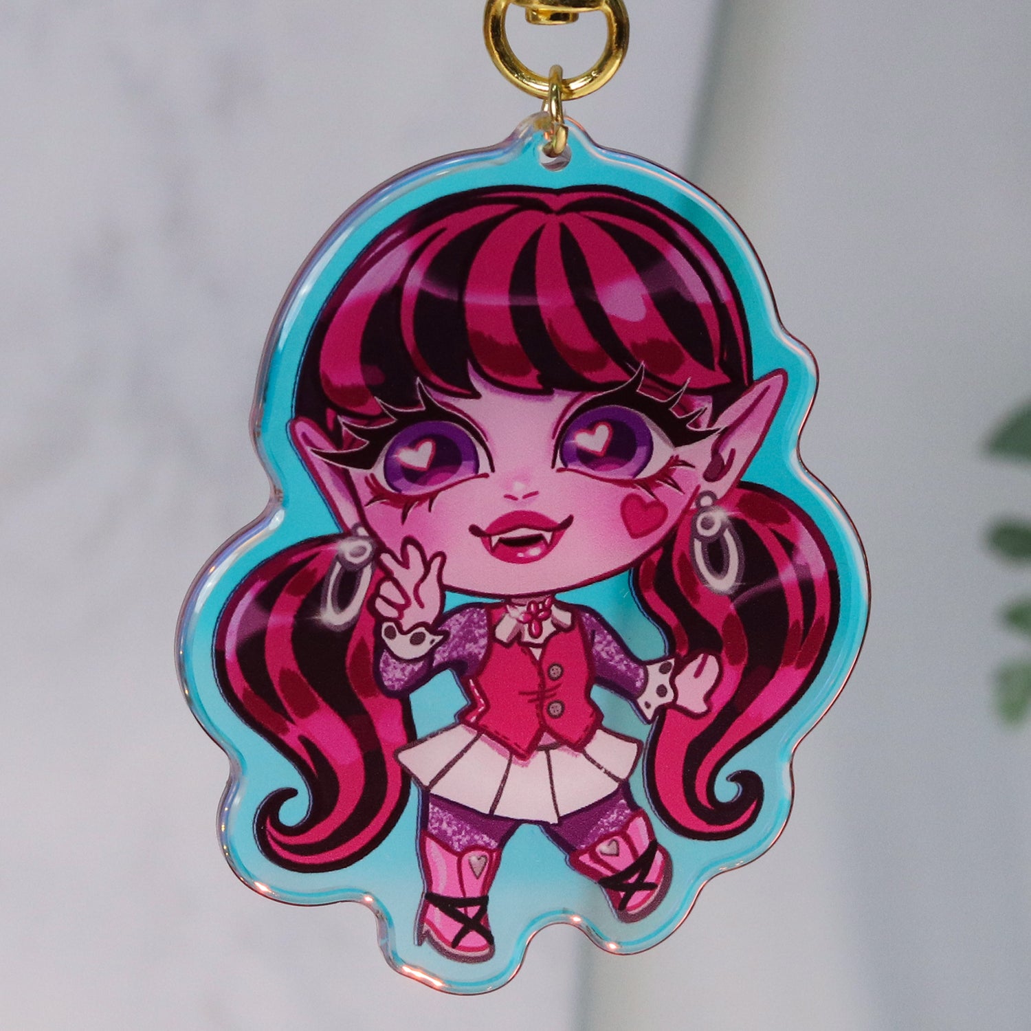 Custom Rainbow Acrylic Keychains