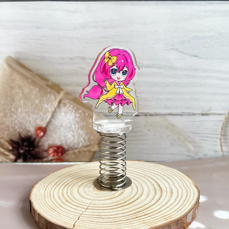 Custom Spring Shaker Acrylic Standees