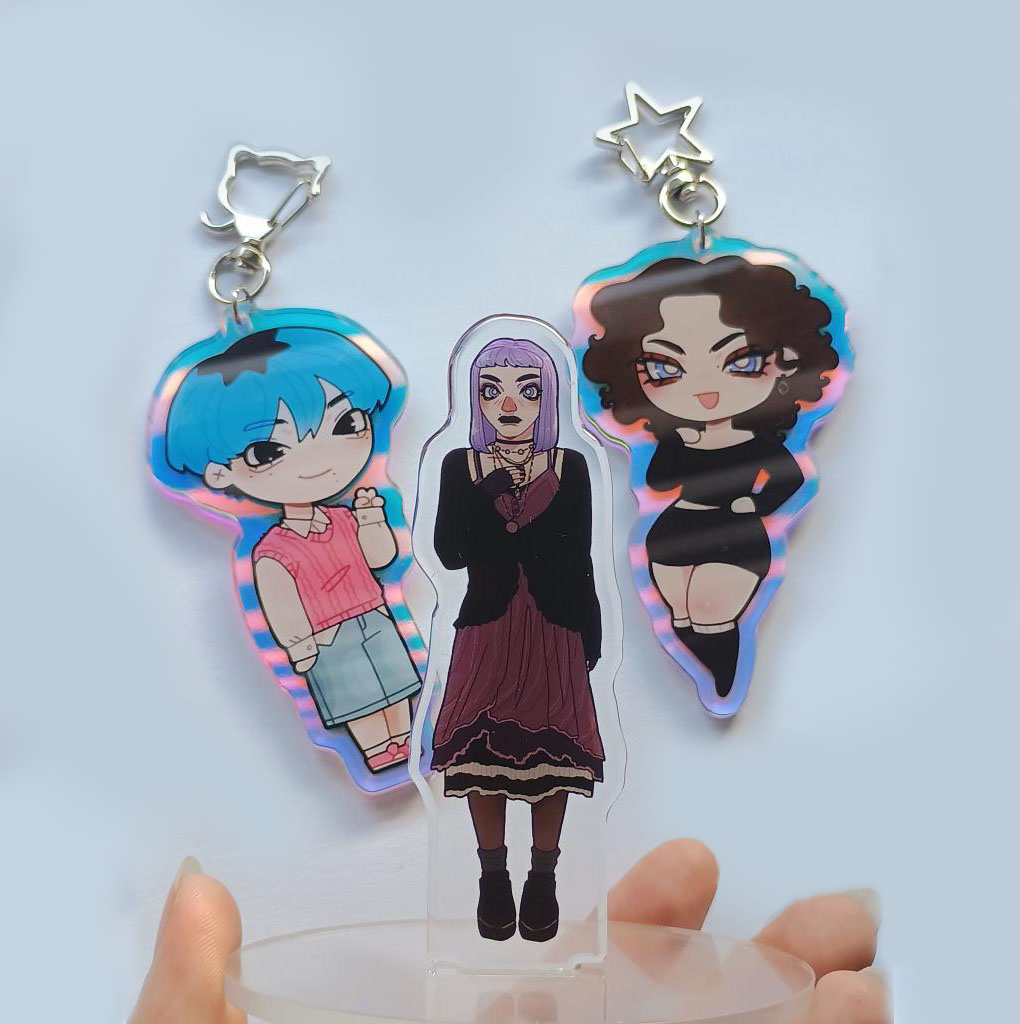 @baby_carrot_art Keychains / Standees