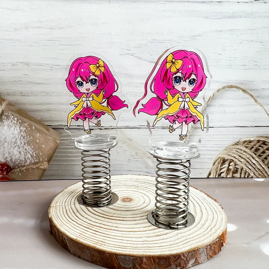 Custom Spring Shaker Acrylic Standees