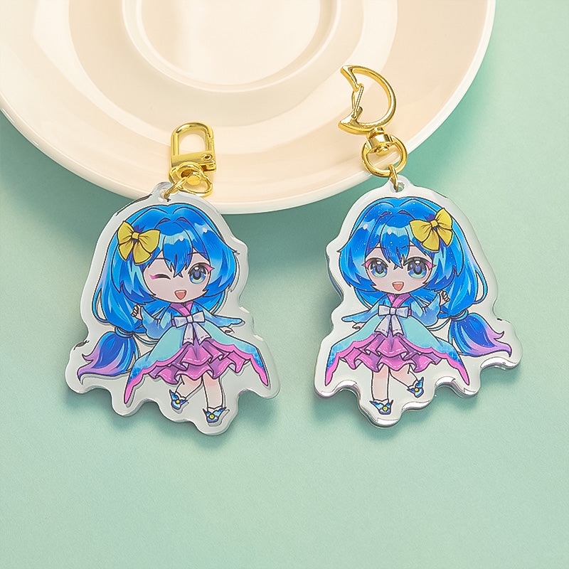 Custom Mirror Acrylic Keychains/Charms