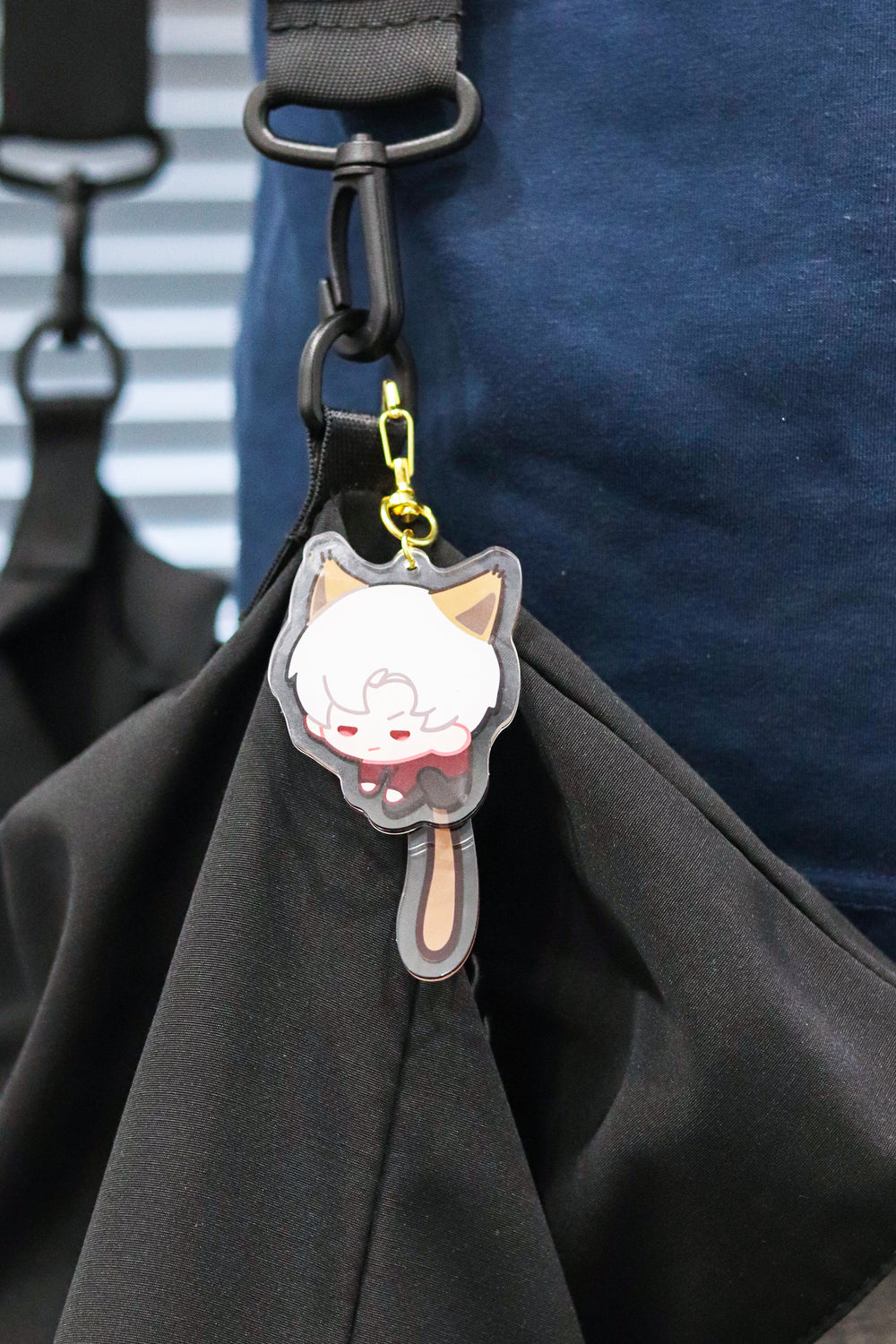 Custom Acrylic Tail-Wagging Keychains