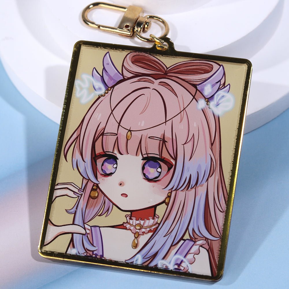 Custom Hot Stamping Acrylic Keychains
