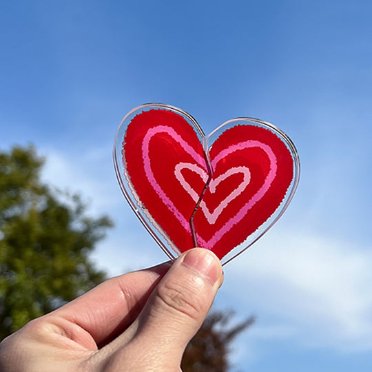 Custom Acrylic Openable Magnet Slide-Out Puzzle Charms