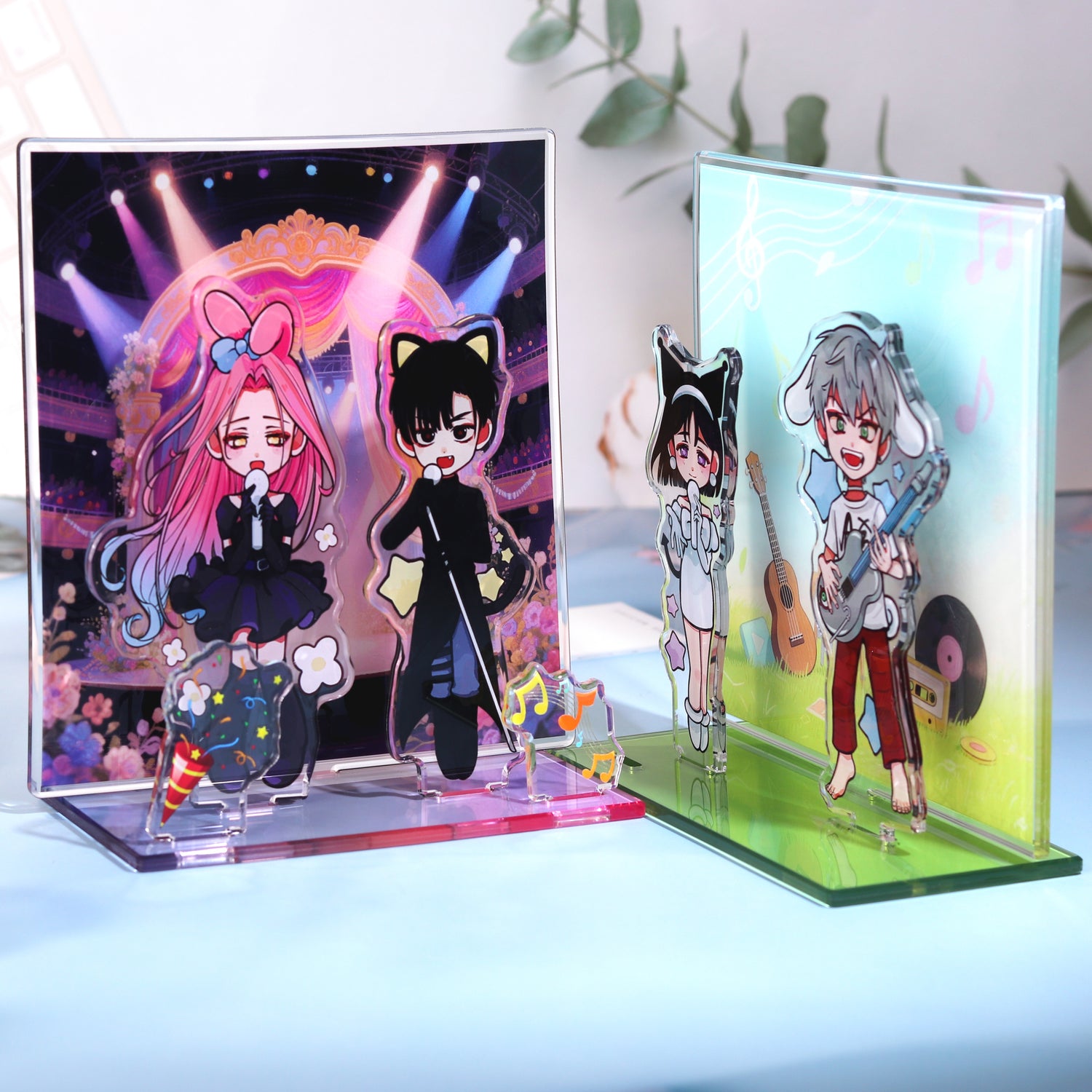 Custom Acrylic Standees Combo