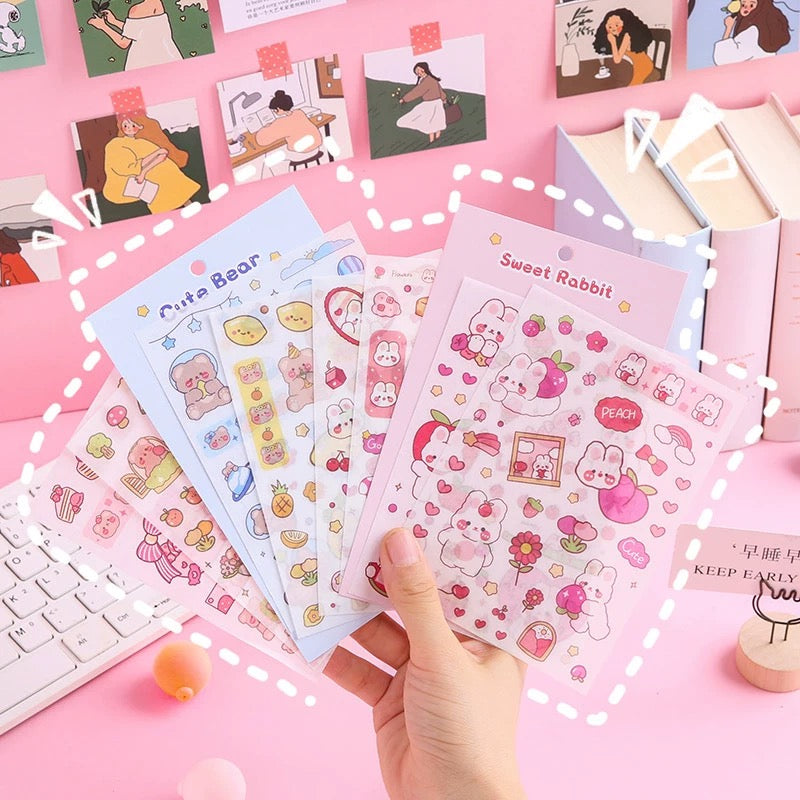 Custom Kiss Cut Stickers Sheets