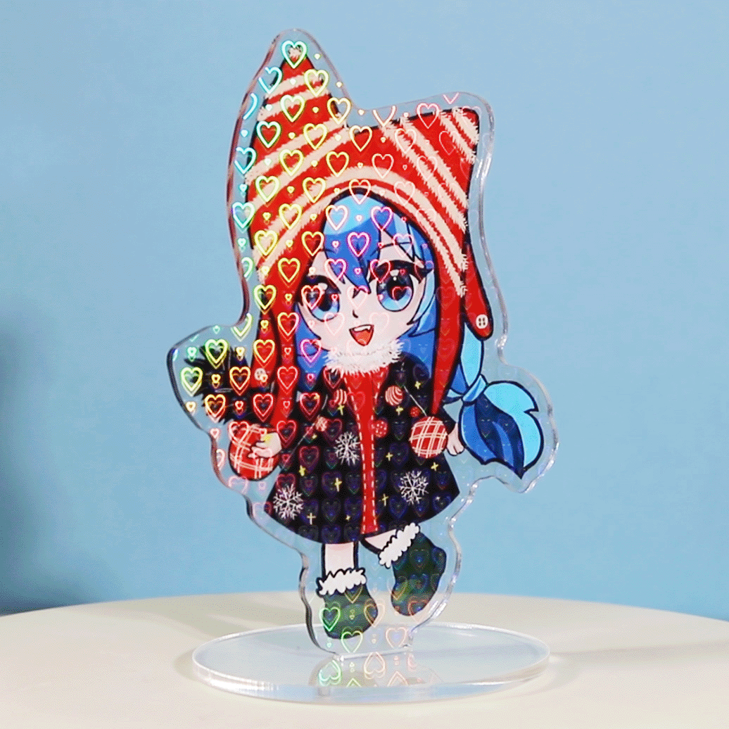Custom Holographic Acrylic Standees